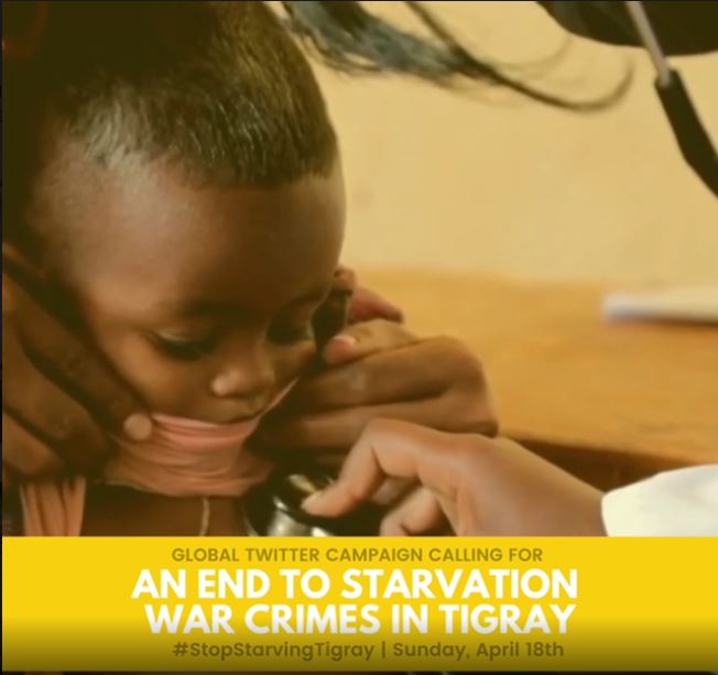 Twitter Campaign – Weaponized Starvation/Man-made famine