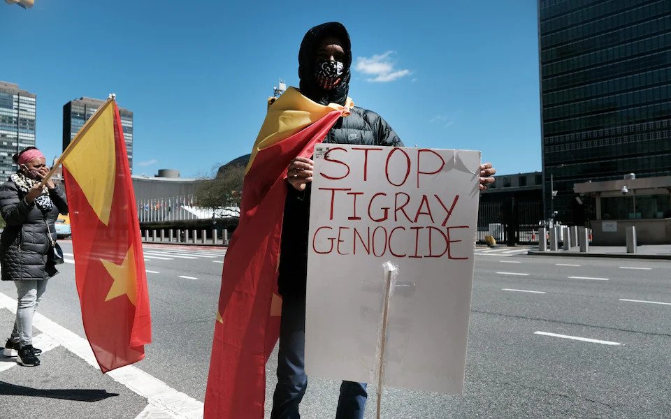 ‘Their bodies were torn into pieces’: Ethiopian and Eritrean troops accused of massacre in Tigray